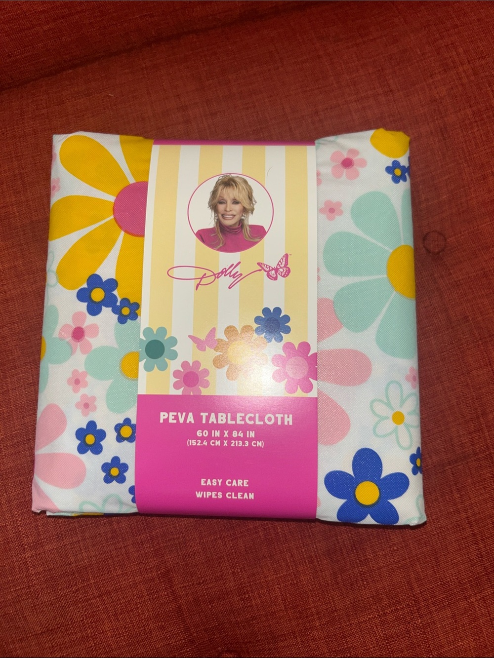 Dolly PEVA Floral Tablecloth - Pastel Multi
